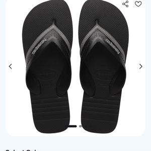 Havianas hybrid city flip flops sz 10/11